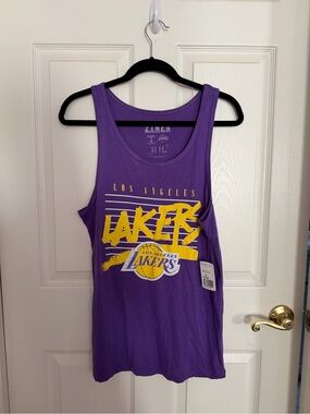 New Los Angeles Lakers Purple Tank Top Unisex